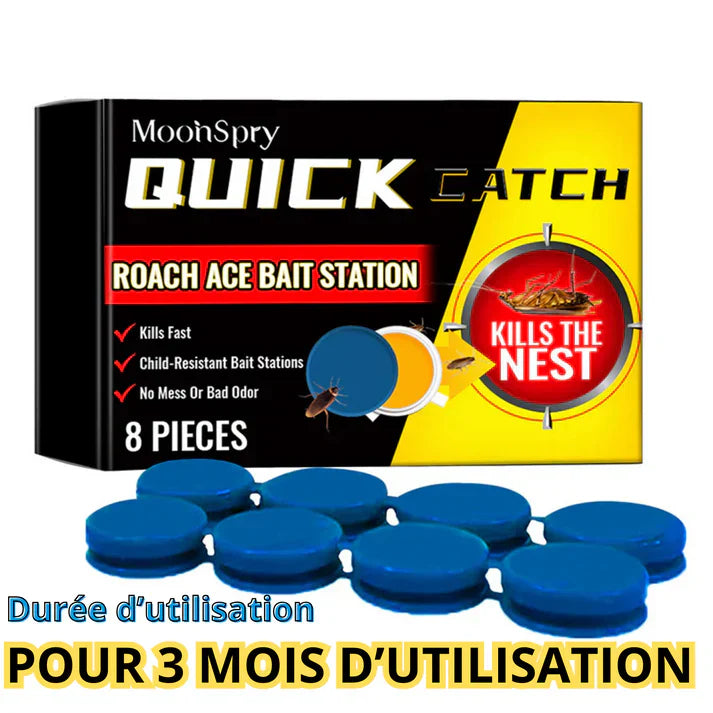 Powerful Cockroach Repellent - Attracts, Contaminates and Eradicates the Nest Quickly!