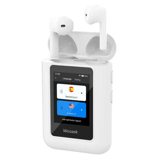 A8 AI Earbuds with Language Translator, Powered by ChatGPT