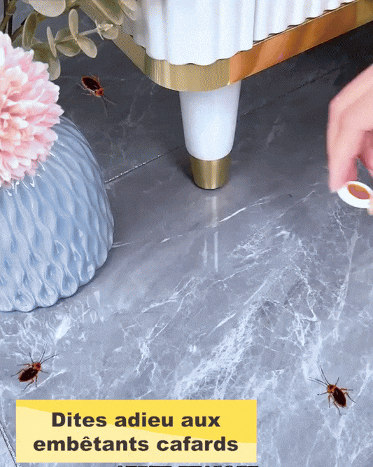 Powerful Cockroach Repellent - Attracts, Contaminates and Eradicates the Nest Quickly!